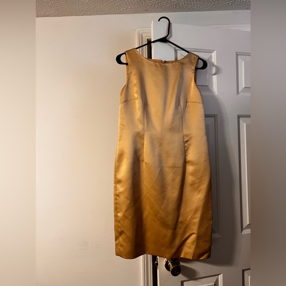 Talbots satin dress. Perfect for a wedding or special occasion. - Picture 1 of 2